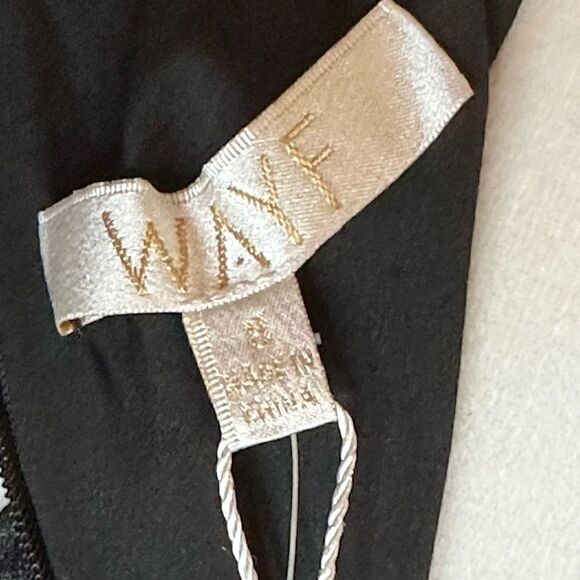 NWTs WAYF Black Feather Trim Swing Dress Size Small - Picture 9 of 13